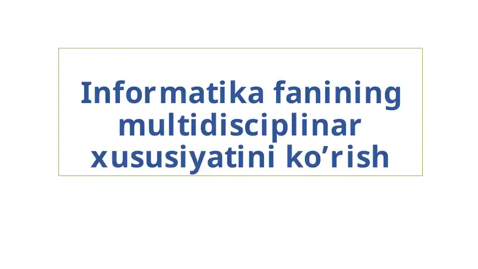Product slide 1