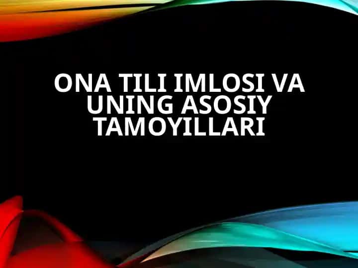 Ona tili