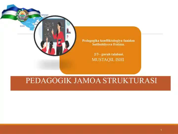 PEDAGOGIK JAMOA STRUKTURASI