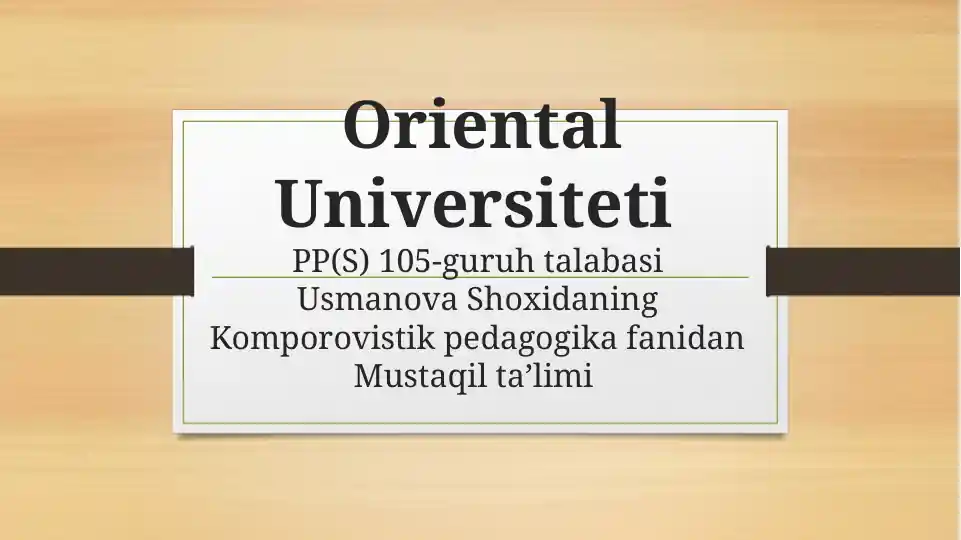 Product slide 1