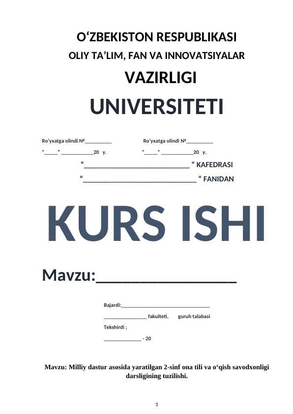 Milliy dastur asosida yaratilgan 2-sinf ona tili va o‘qish savodxonligi darsligining tuzilishi.docx