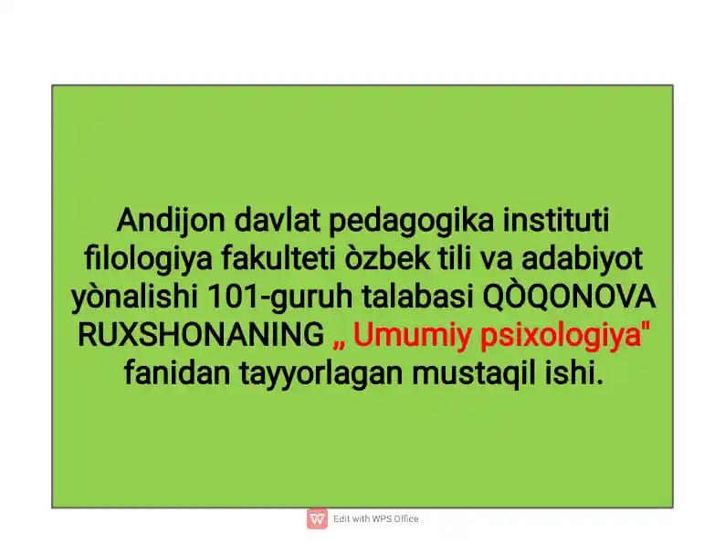 Gerontopsixologiya