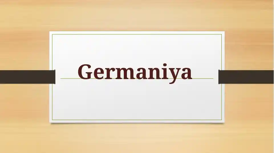 Germaniya