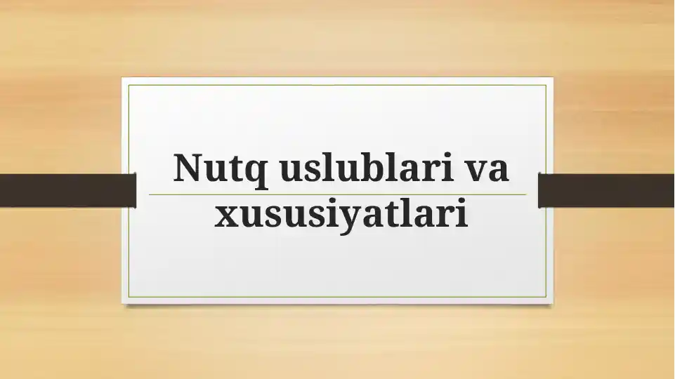 Product slide 1