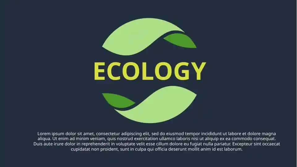 ECOLOGY