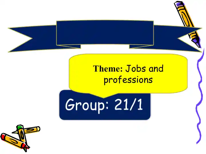 Jobs and professions