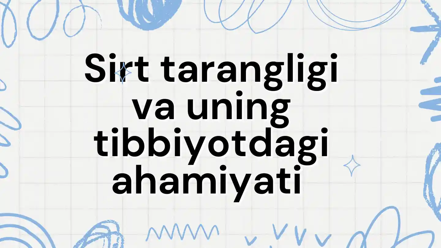 Sirt tarangligi