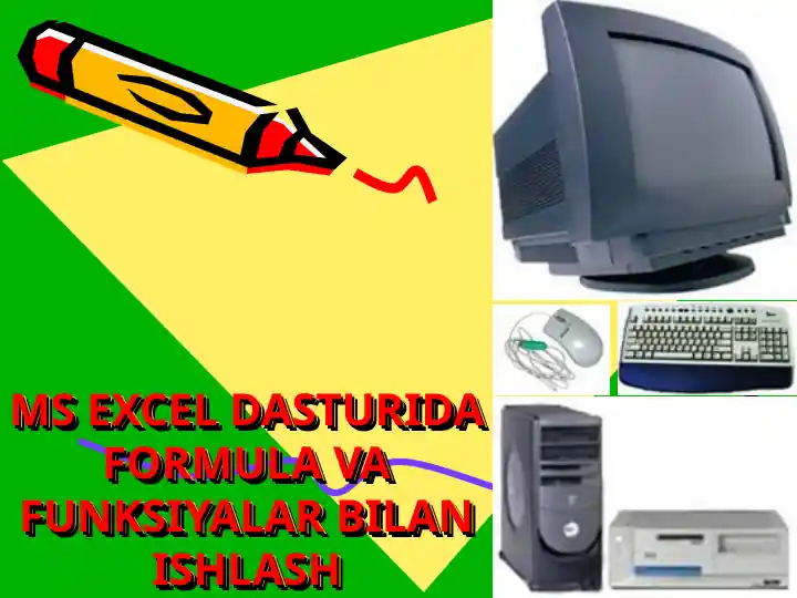 MS EXCEL DASTURI
