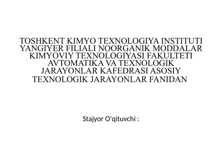 Isitish,suyuqliklarnisovitishvabug'ningkondensatsiyalashiReja