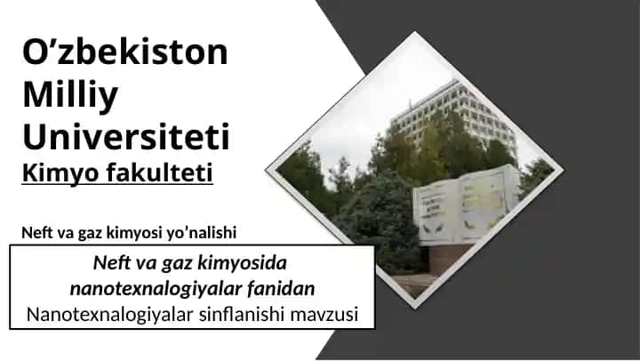 Nanotexnologiyalar