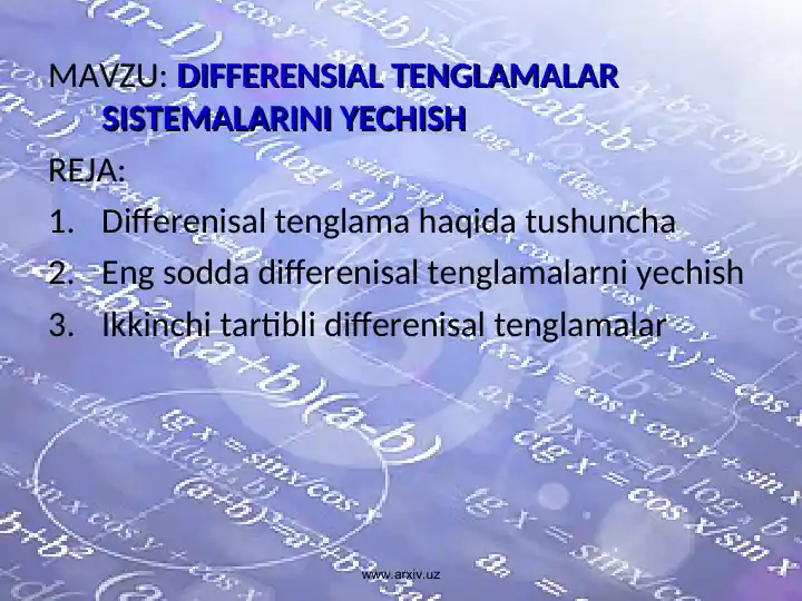 Product slide 1