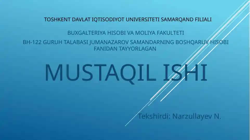BOSHQARUV QARORLARINI QABUL QILISHGA RELEVANTLI YONDASHISH