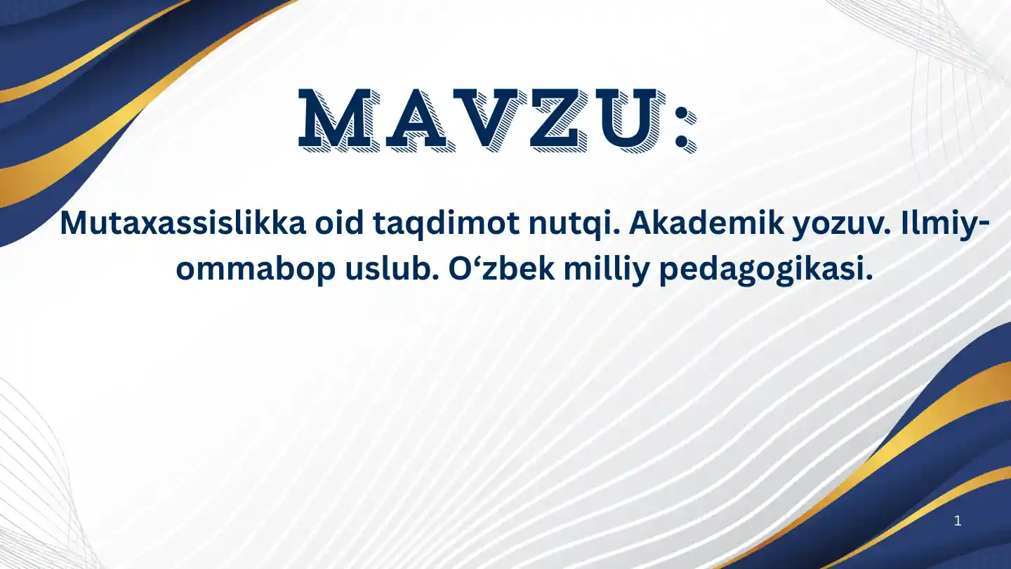 Product slide 1