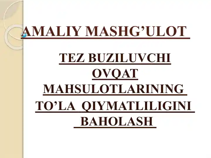 Product slide 1
