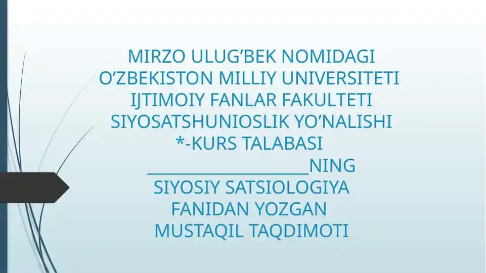 Satsiologik tadqiqotlar tushunchasi, uni tashkil etish, o‘tkazish dasturi