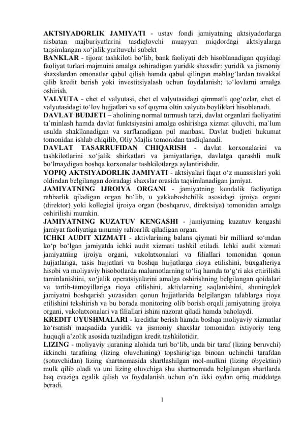 AKTSIYADORLIK JAMIYATI