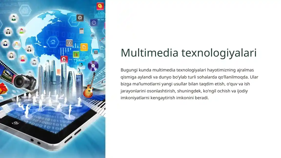 Multimedia texnologiyalari