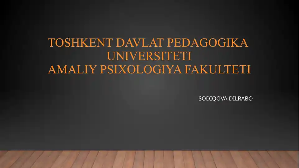 KASBIY PEDAGOGIK FANTAZIYA