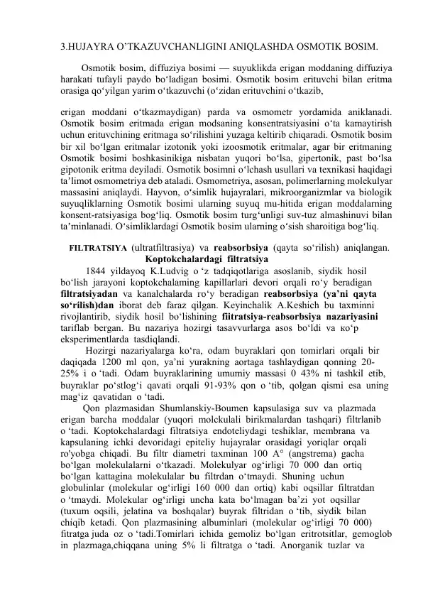 Osmotik bosim