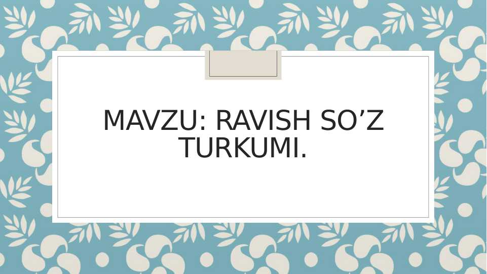Product slide 1