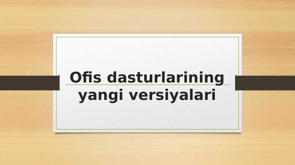 Product slide 1