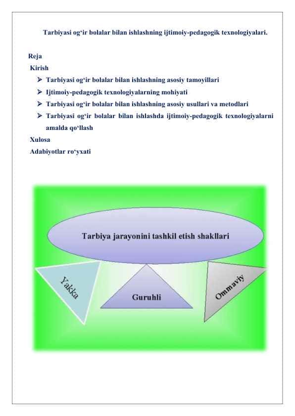 Tarbiyasi og‘ir bolalar bilan ishlashning ijtimoiy-pedagogik texnologiyalari.25