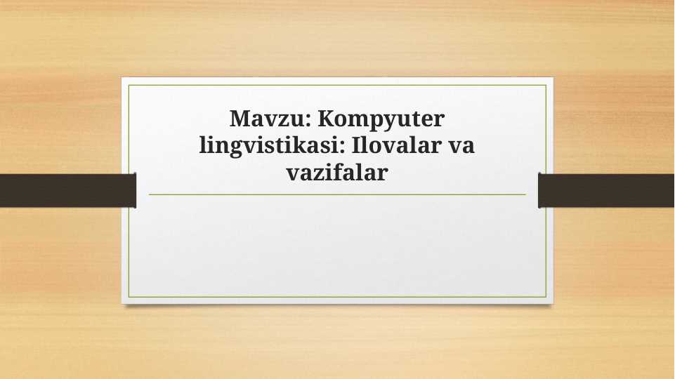 Product slide 1