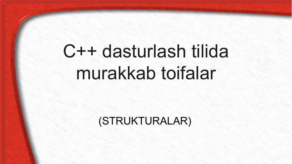 Product slide 1