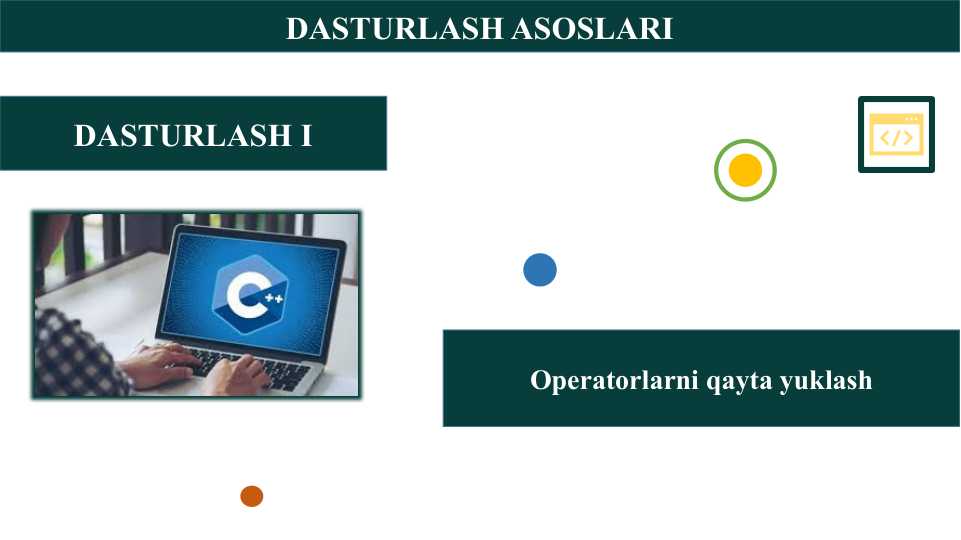Operatorlarni qayta yuklash