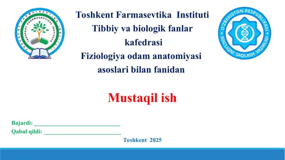 7. Oziq moddalar (oqsillar, yog’lar, uglevodlar, mineral tuzlar)ning qonga so’rilish mexanizmi. Taqdimot, 13 bet