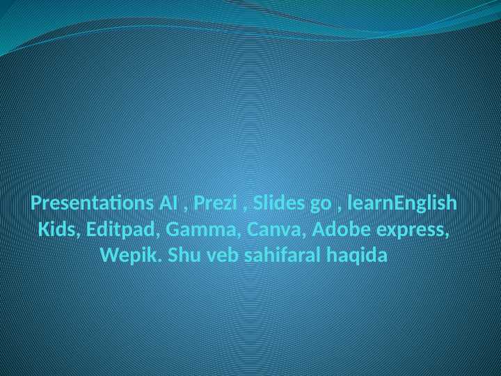 Product slide 1