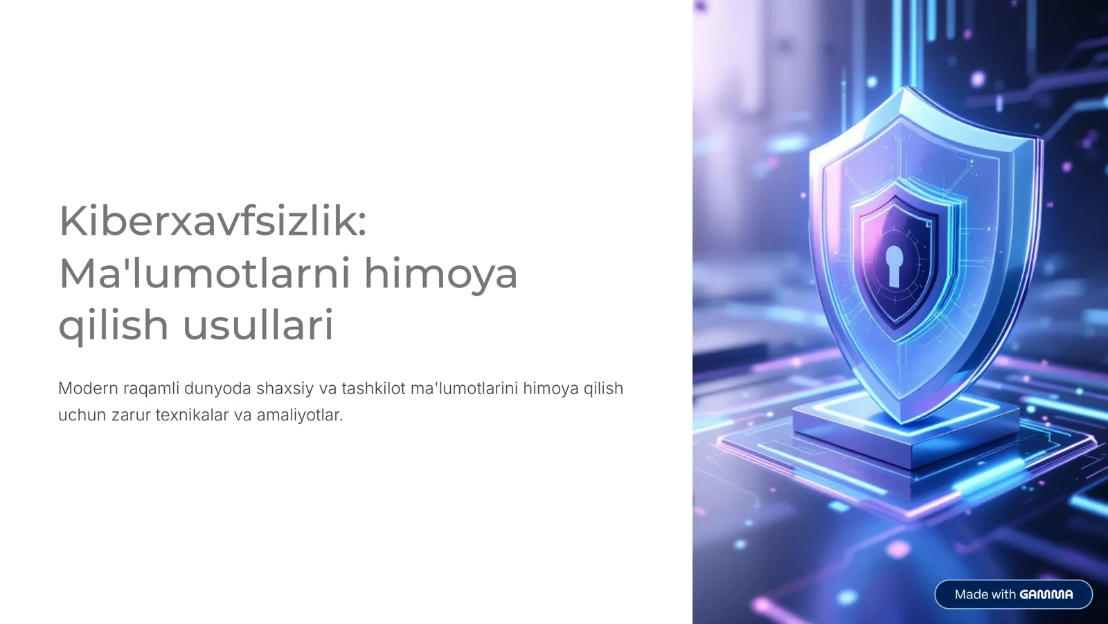 Product slide 1