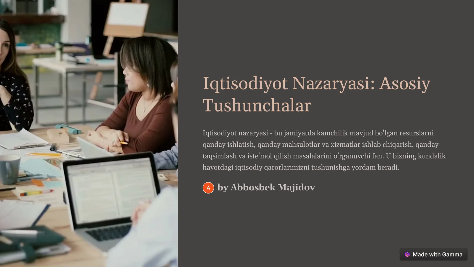 Product slide 1