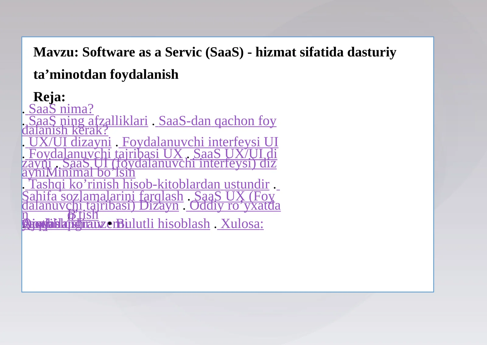 Product slide 1