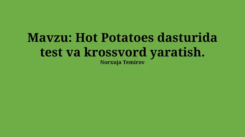 Product slide 1