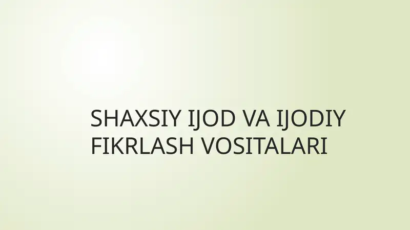 Product slide 1