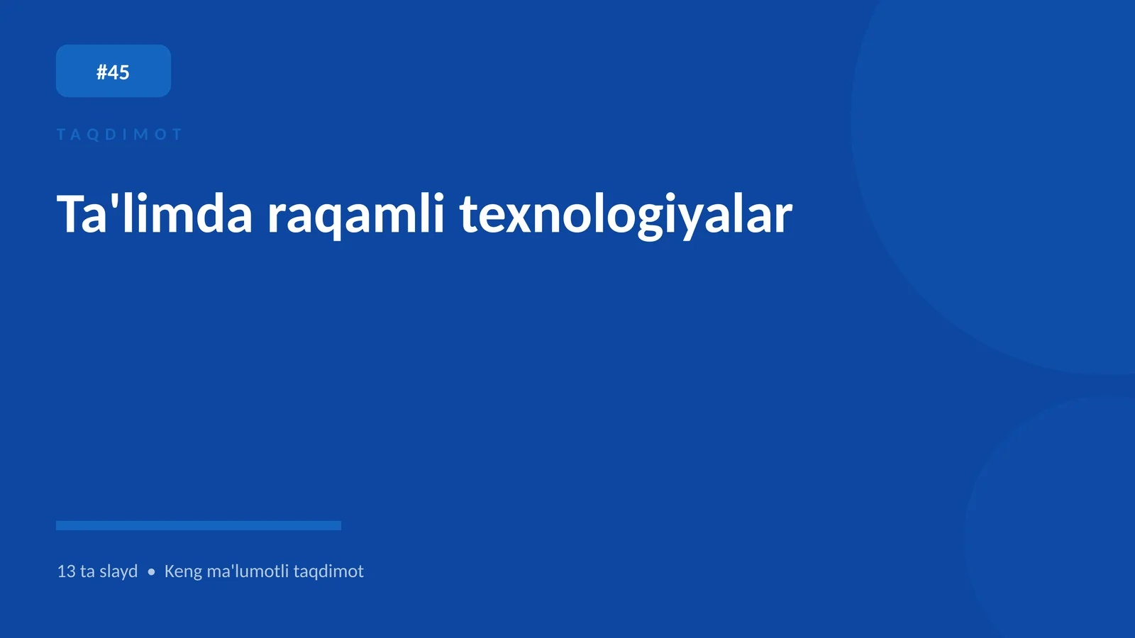 Product slide 1