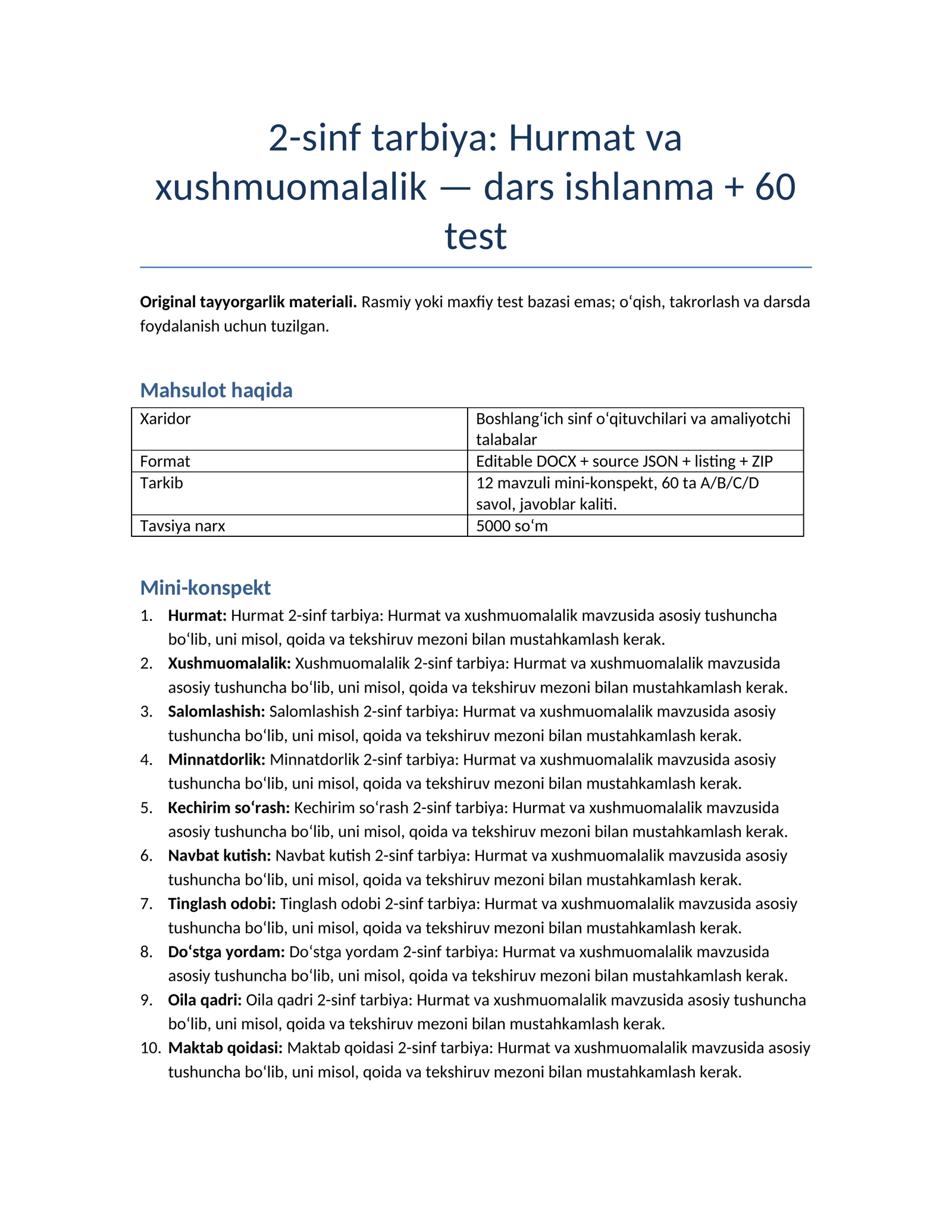 Product slide 1