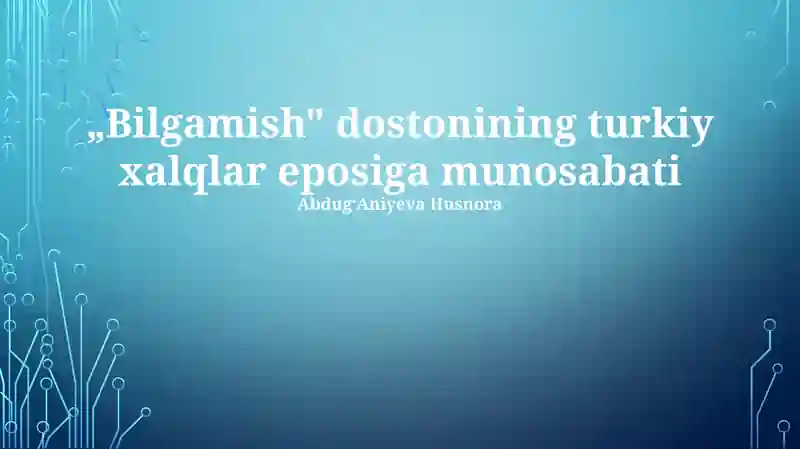 Gilgamesh dostoni