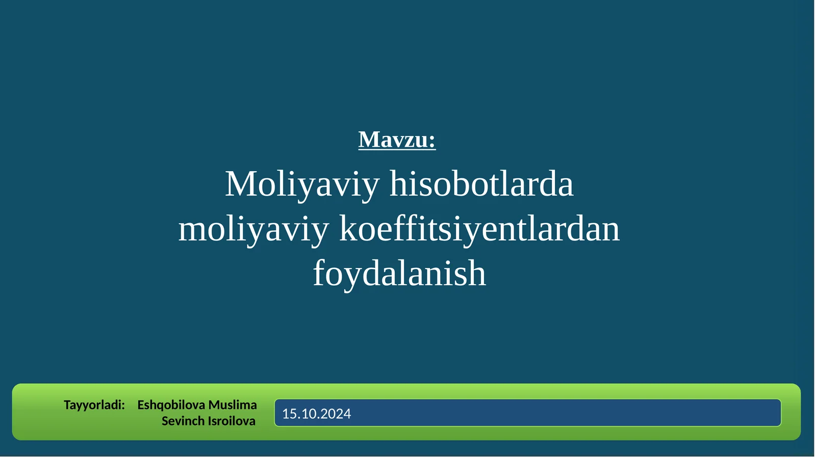 Product slide 1