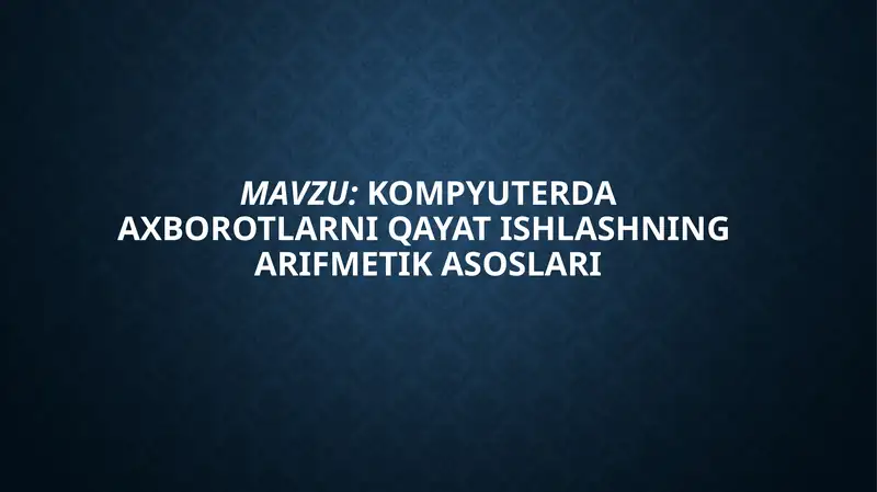 Product slide 1