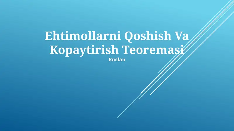 Product slide 1