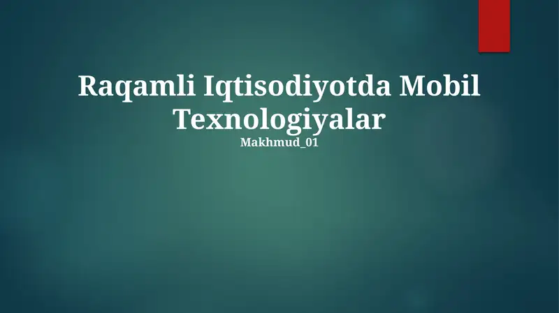 Product slide 1