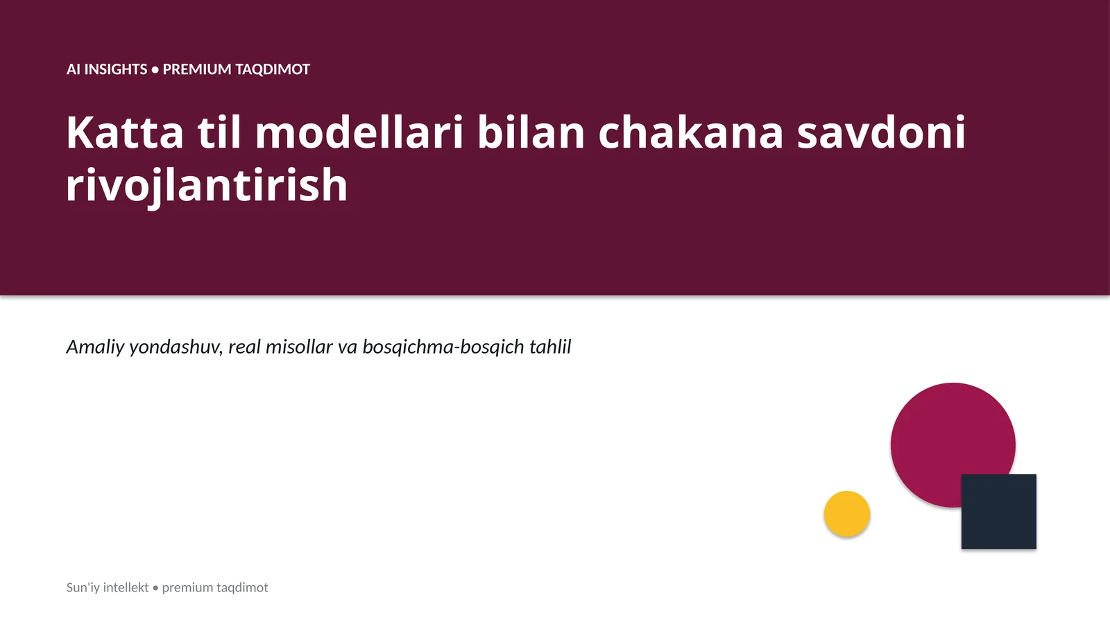 Product slide 1