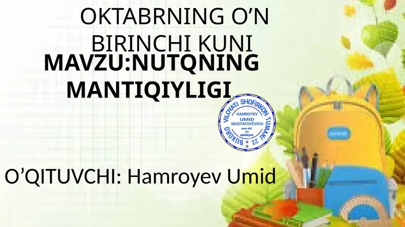 Product slide 1