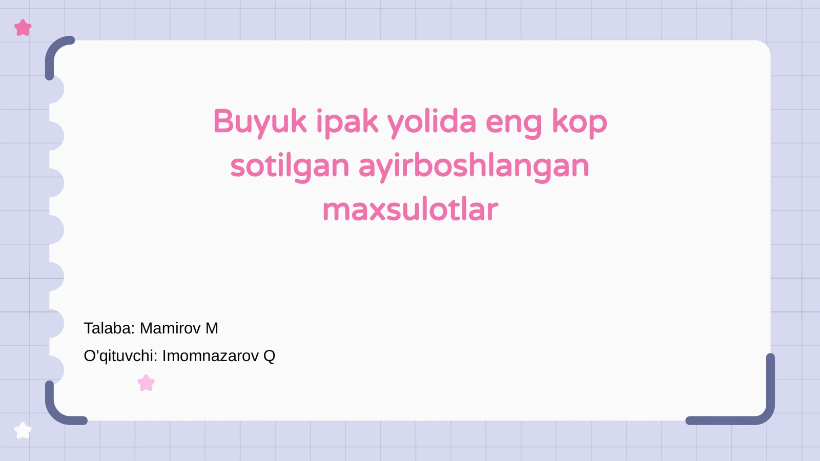 Product slide 1