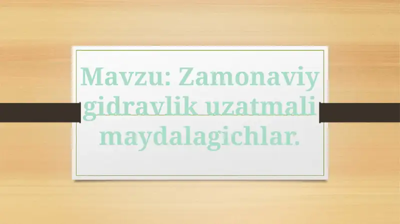Product slide 1
