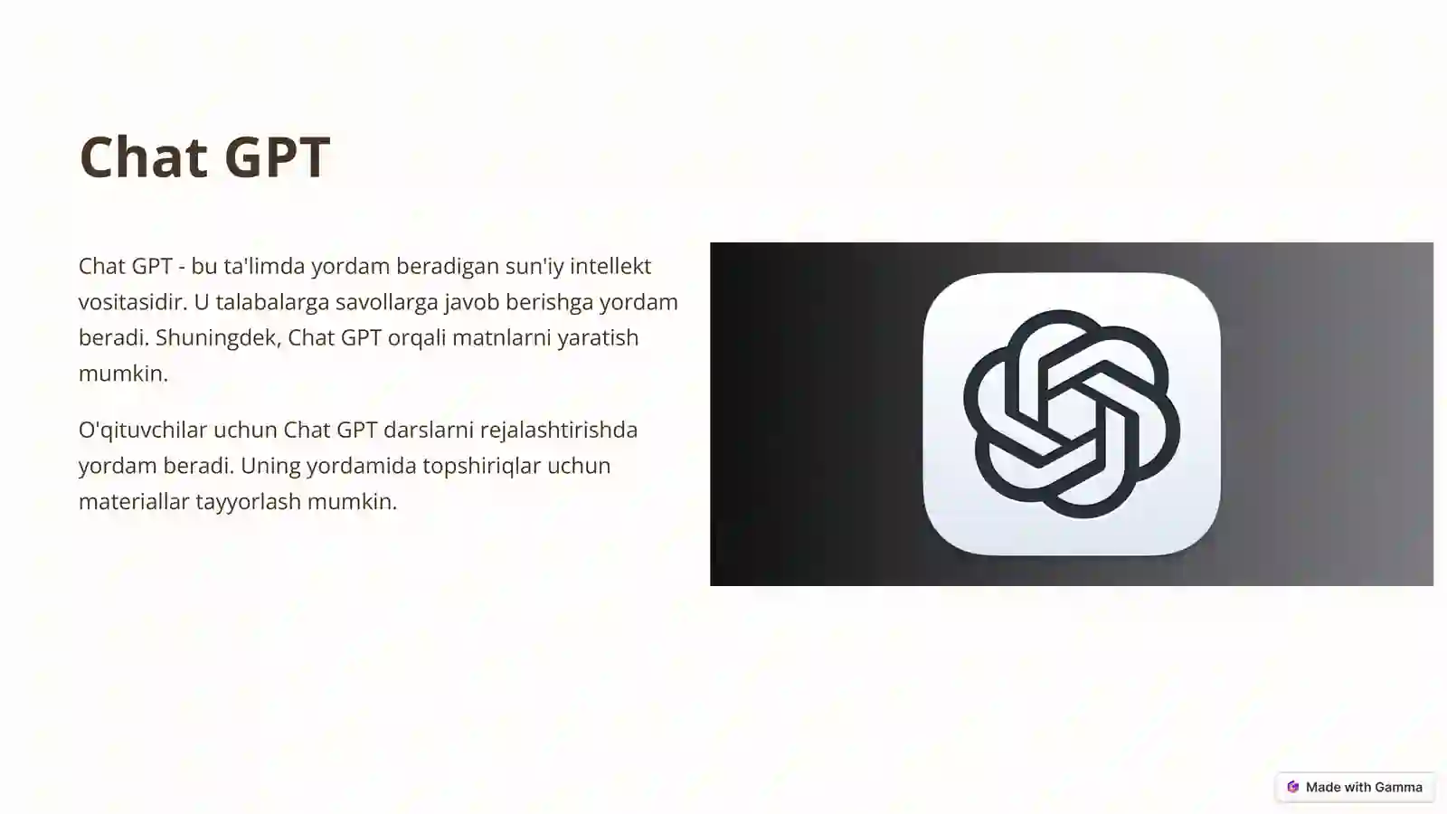 Product slide 2