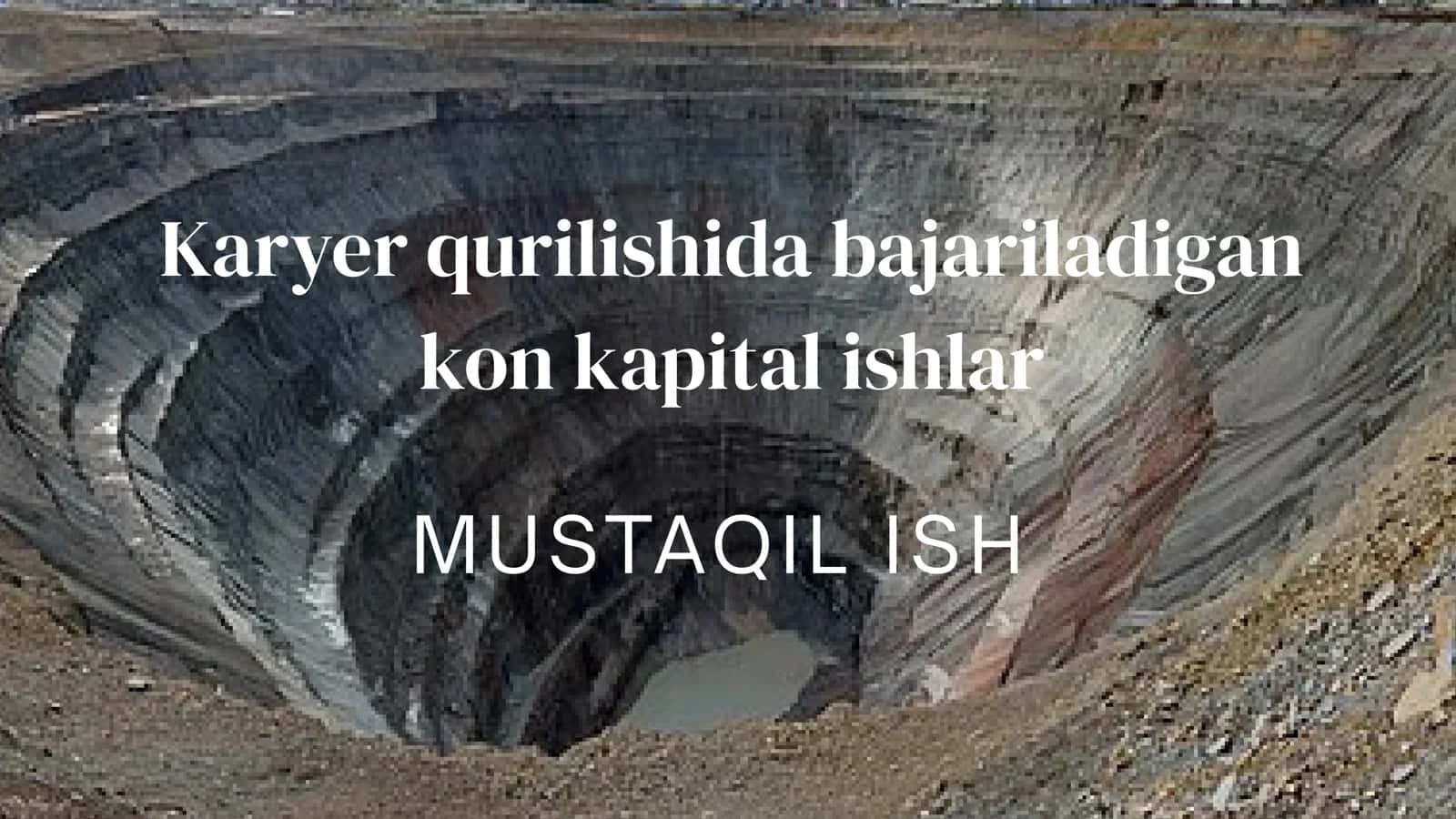 Kon-kapital ishlar