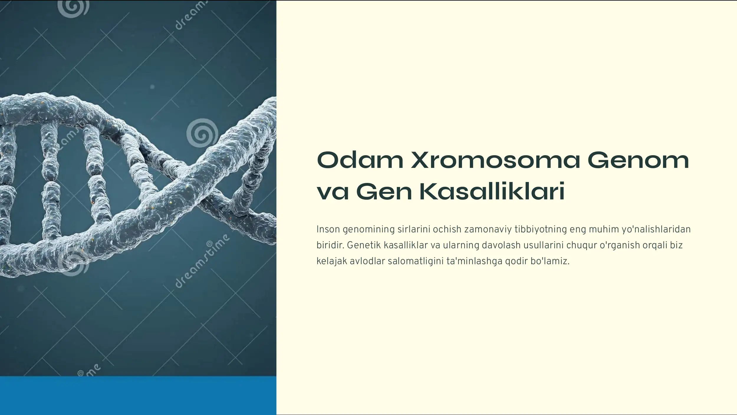Genom va Xromosoma Nima?